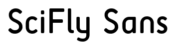 SciFly Sans font